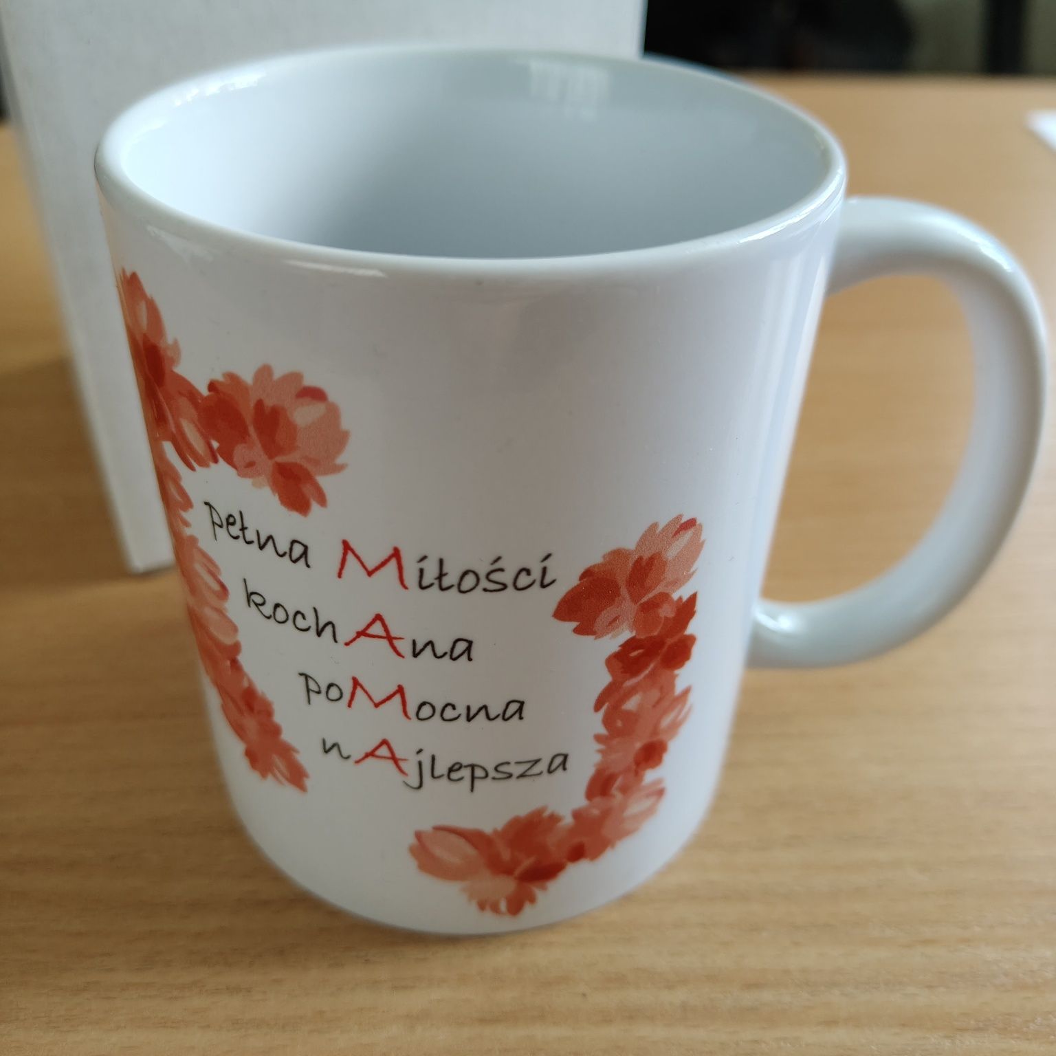 Kubek MAMA kwiaty