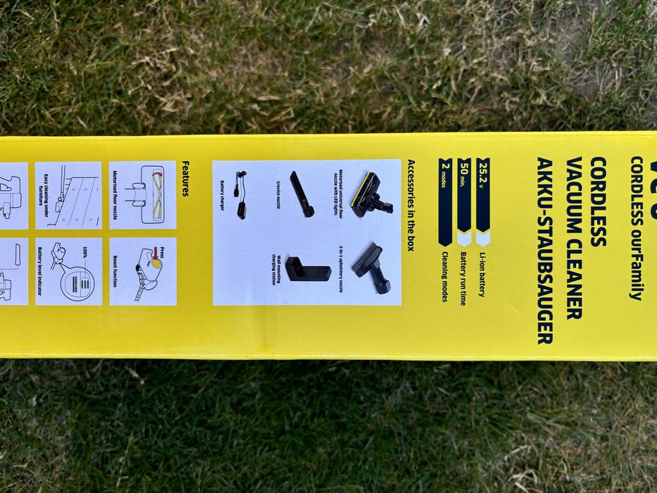 Пылесос ручной для дома Karcher VC 6 Cordless ourFamily (1.198-670.0)