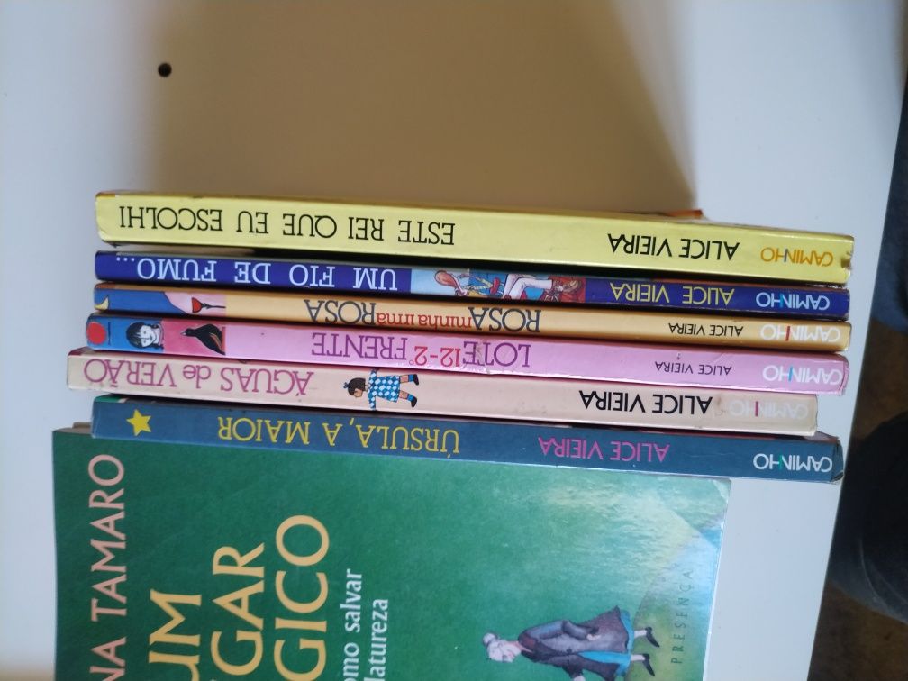 Vários livros infantis