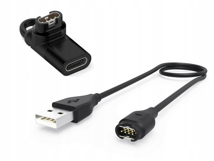 AdapterTYP-C+ Ładowarka do Garmin Fenix 5/6/7/7x/ 6x/Pro/Solar/Epix 2