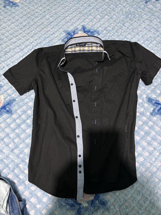 Camisa manga curta homem