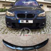 BMW Lip Lamina Frontal E60 E61 Mperformance Preto brilhante