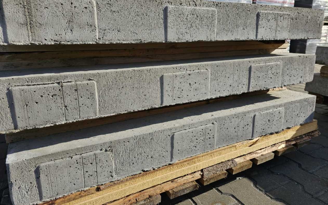Płyty zbrojone płyta betonowa stopień schodowy 120x60x12 schody taras