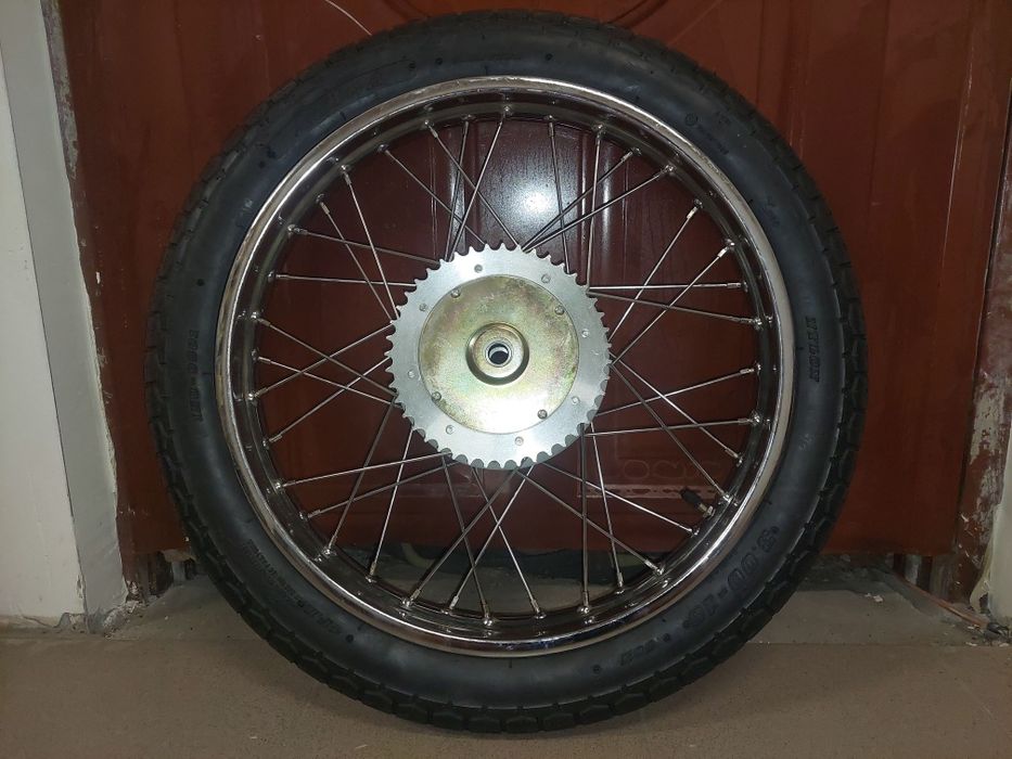 Odnowione koło tył kpl wsk 125 b3 b1 r18