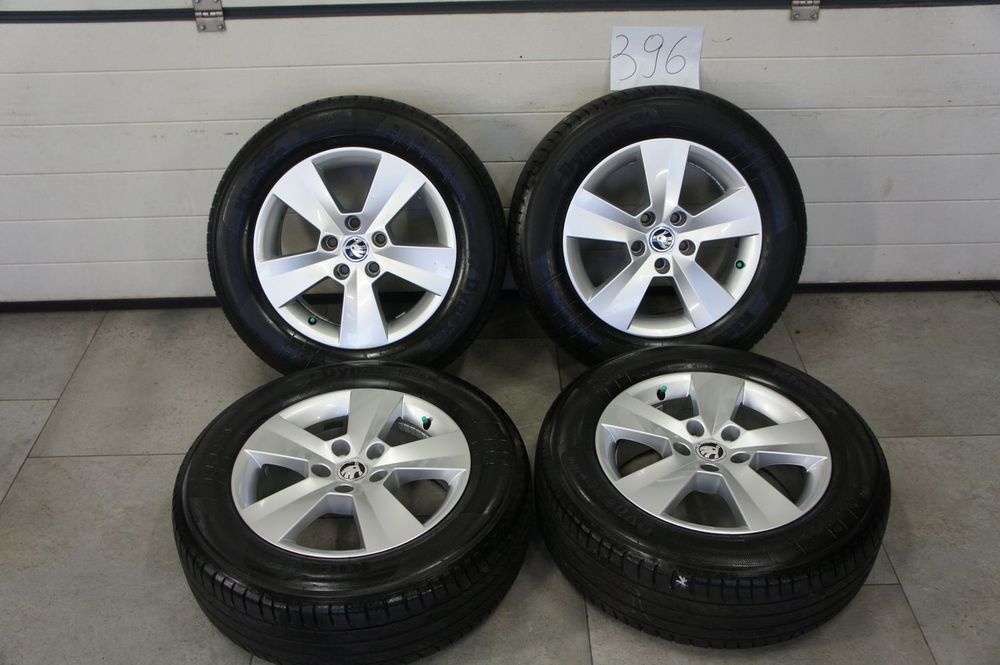 NR 396 Koła Letnie Alufelgi SKODA Superb 215/60/16 Kleber ok. 6mm