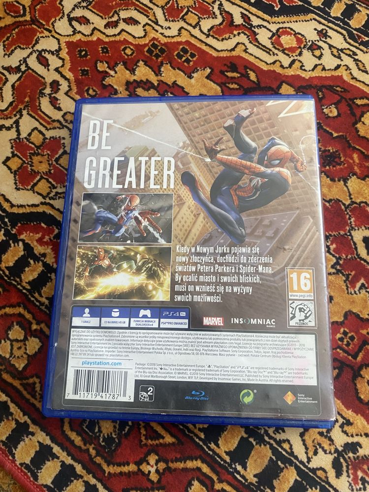 spider-man na konsole ps4