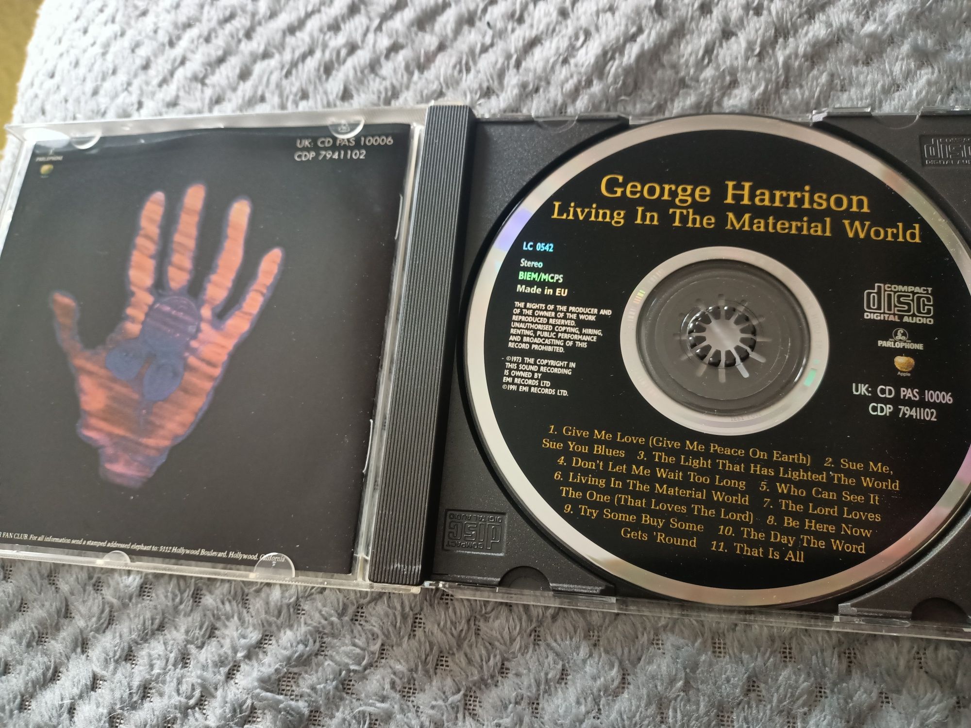 George Harrison - Living In The Material World (CD, Album, RE)(ex/vg+)