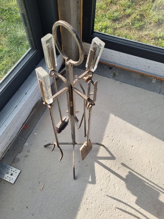 Zestaw do kominka kuty