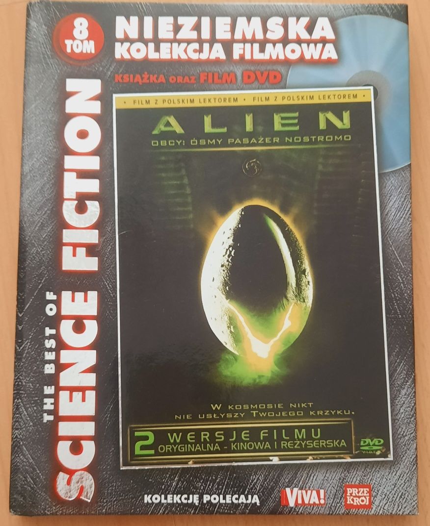 Obcy Alien sf DVD+ książka o filmie