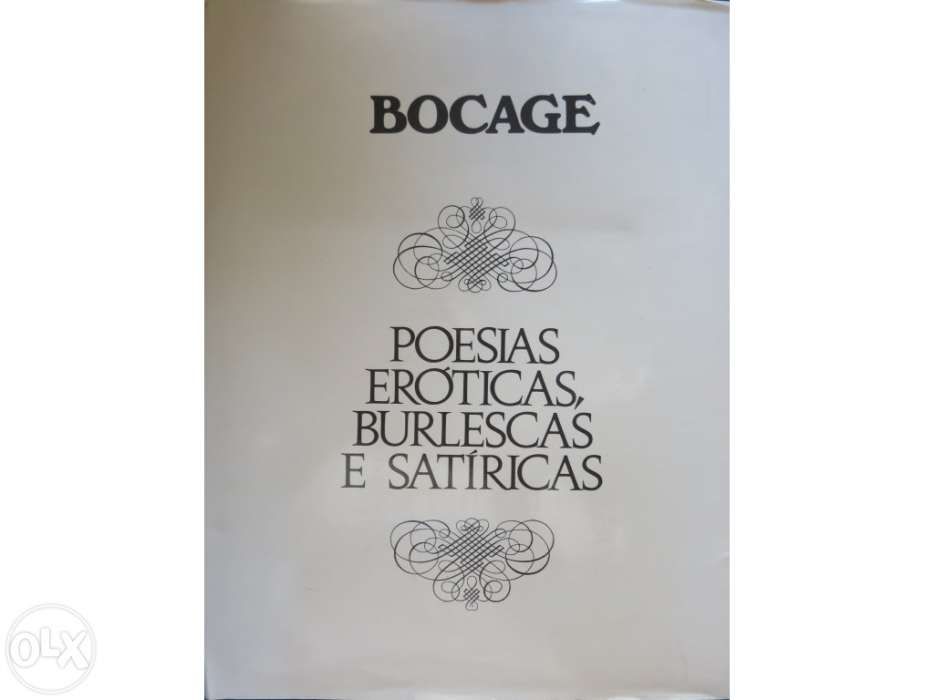 Bocage - Poesias Eróticas, Burlescas e Satíricas