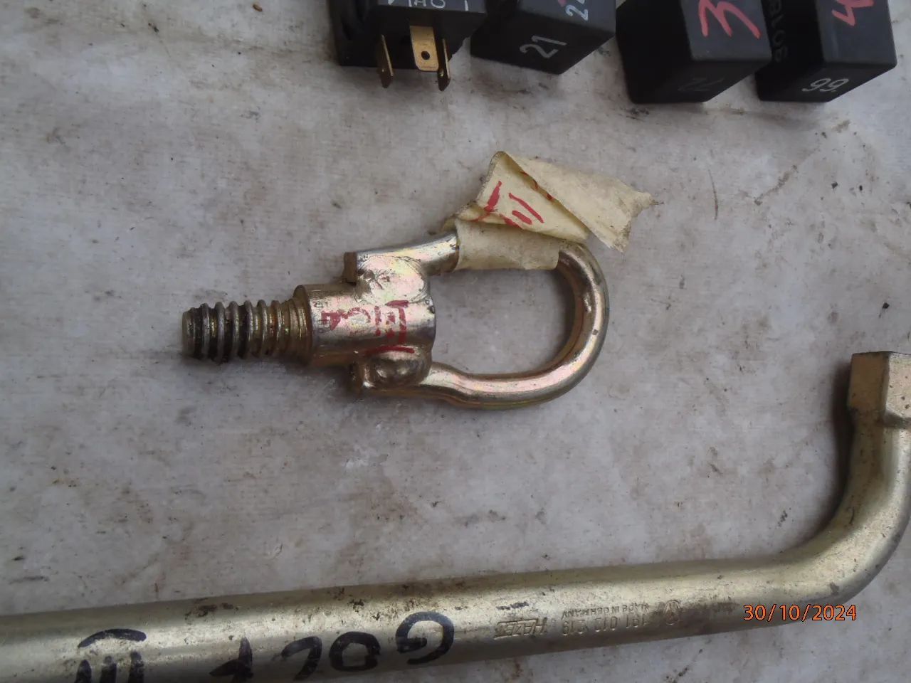 klucz do kół 17 hazet 191012219 oczko holowania ucho vw audi skoda seat golf vento passat oryginał