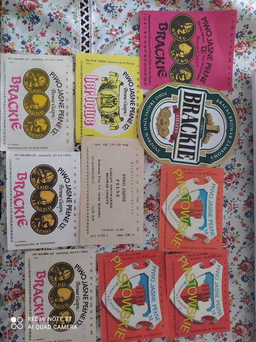 Browar Cieszyn - 10 etykiet na piwo
