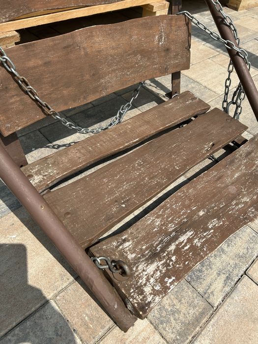 Sprzedam konstrukcje hustawki + ławka