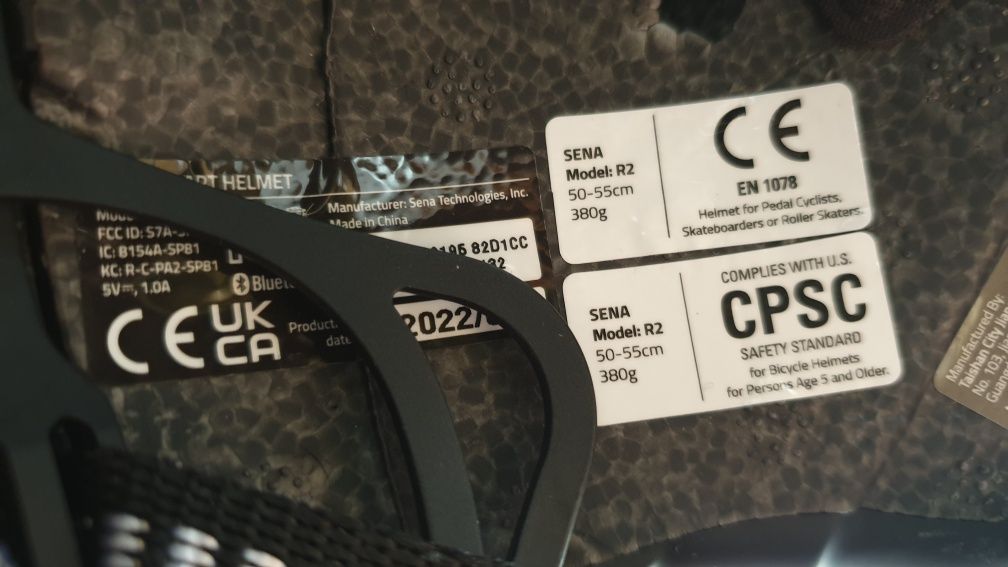 Kask rowerowy Sena R2, Intercom, rozmiar S 50-55cm