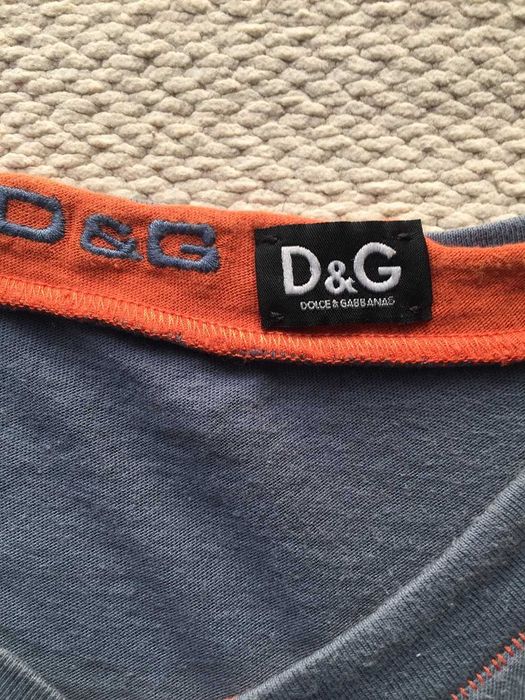 T-Shirt Vintage --- D & G  Dolce & Gabanna -- Tam. M