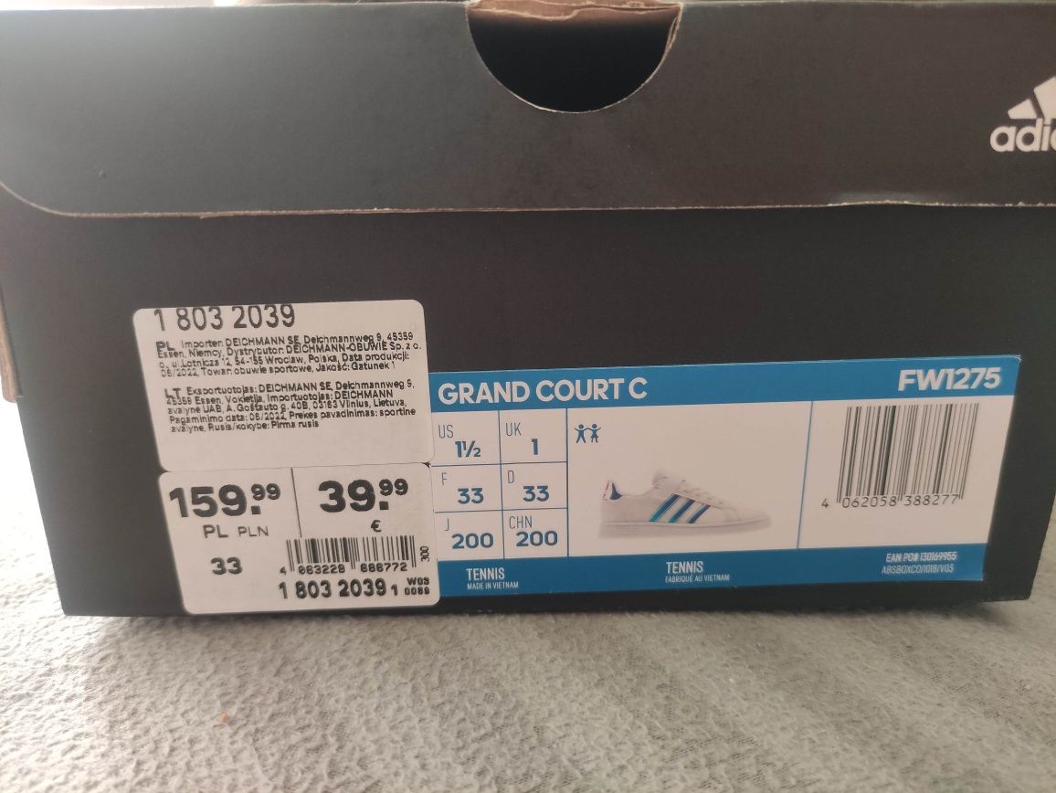 Buty Adidas Grand Court 33