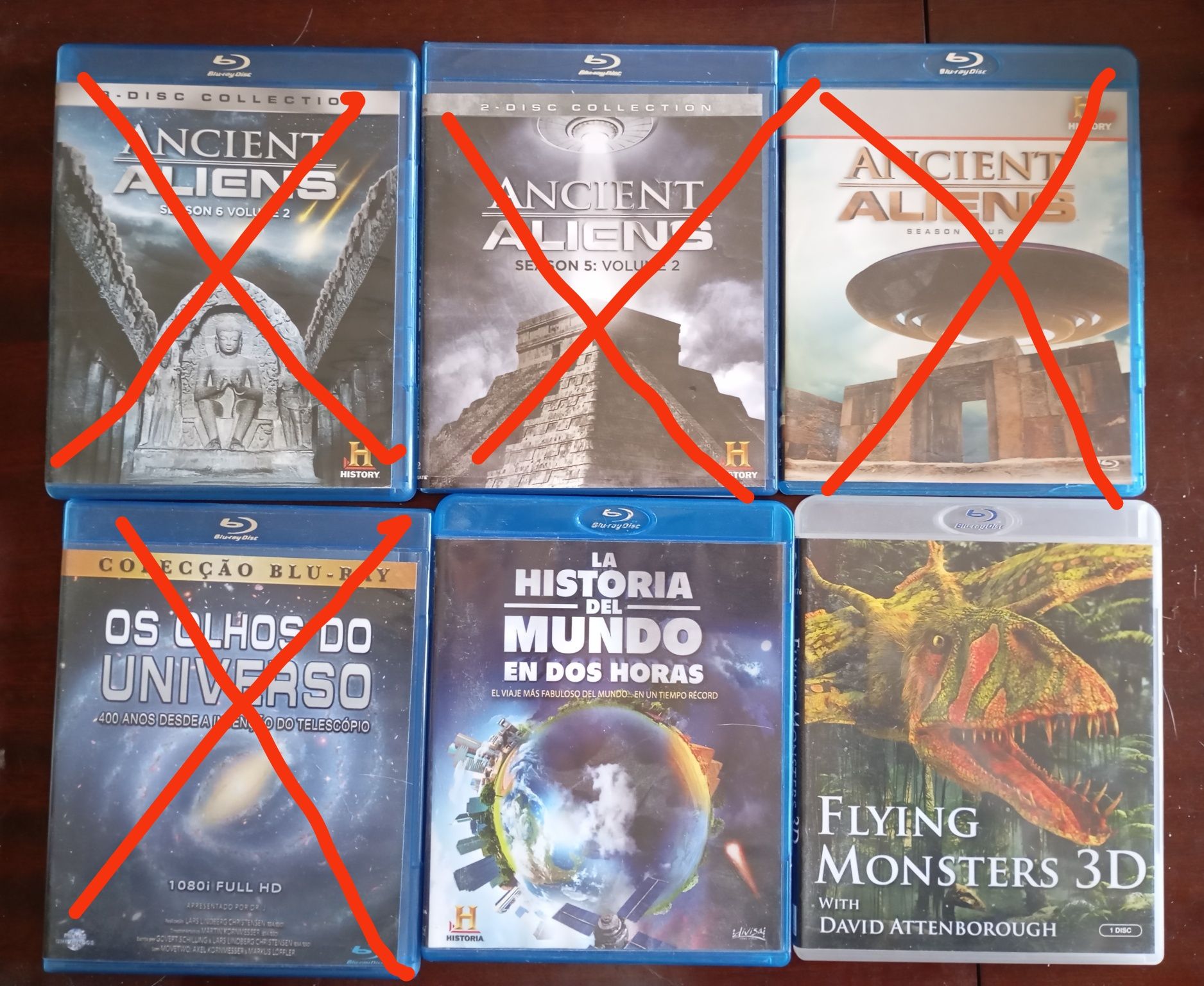 Vários Blu Ray Blu-ray Bluray para venda