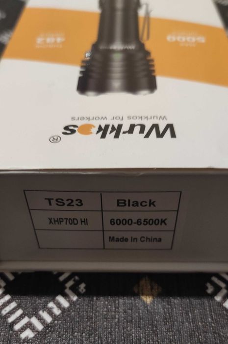 Latarka LED Wurkkos TS23 5000Lm mocna nie Sofirn Convoy Astrolux