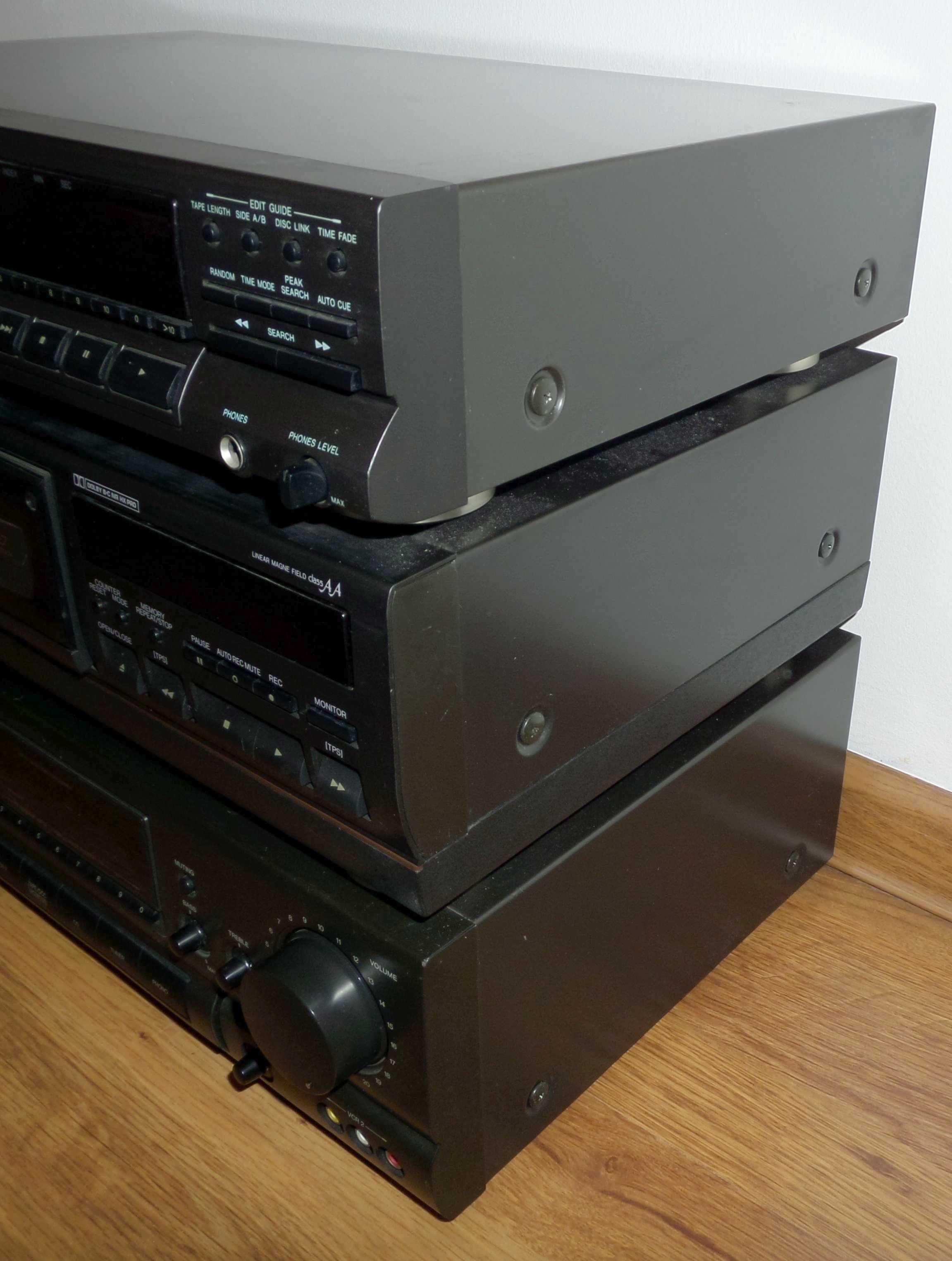 Wieża Technics CD Amp Magnetofon