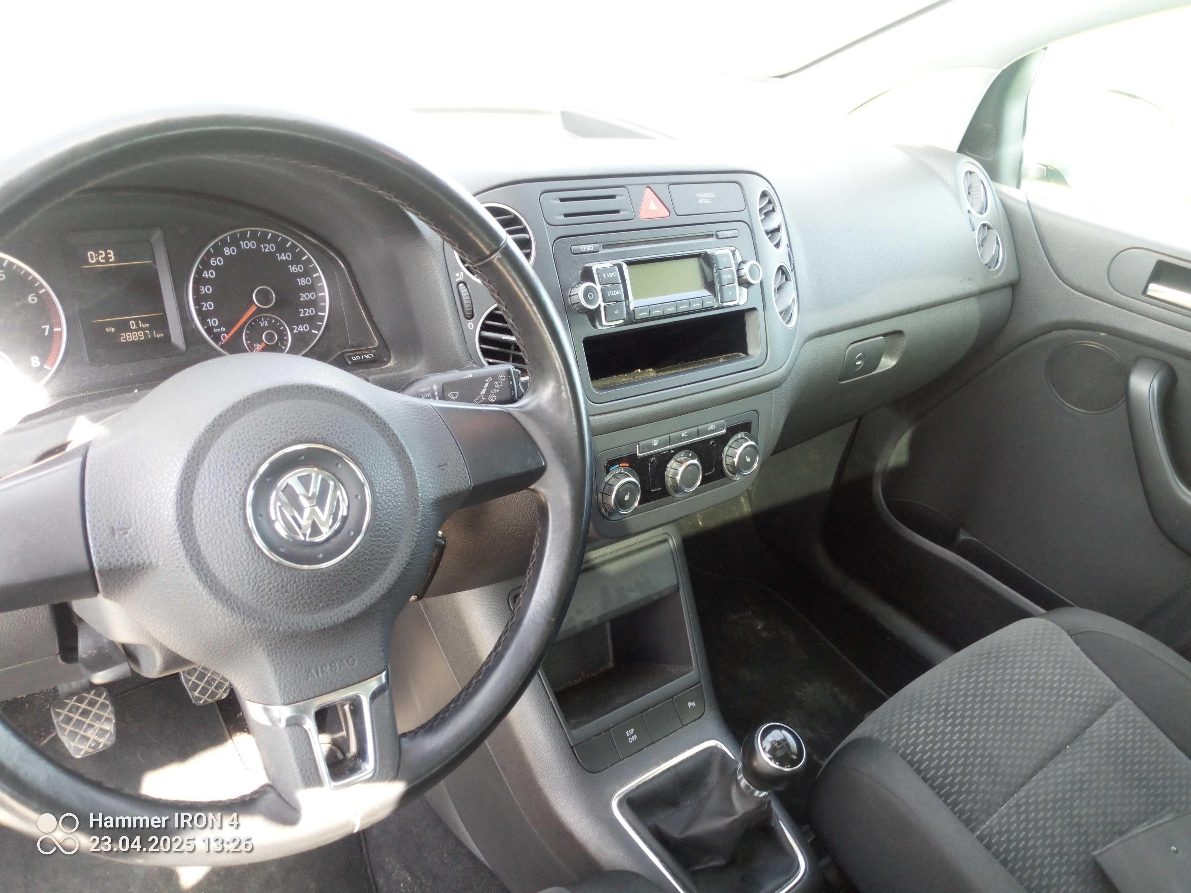 VW Golf Plus 6 1,4 MPI 2009r