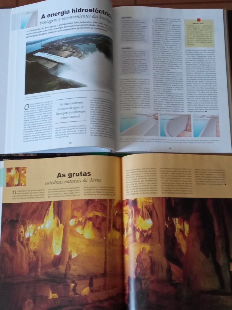 9 Volumes da Enciclopédia de Ciências Larousse do Círculo de Leitores