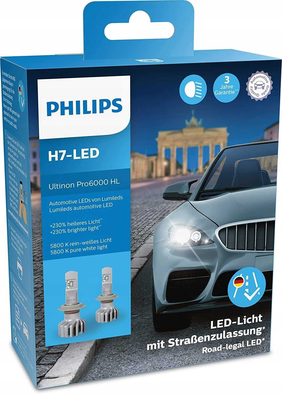 Komplet żarówek Philips H7 15 W