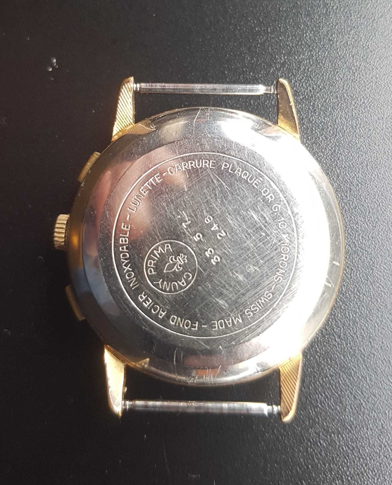 Cauny cronografo Landeron anos 60