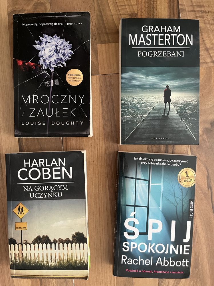 Zestaw książek Masterton Coben Abbott