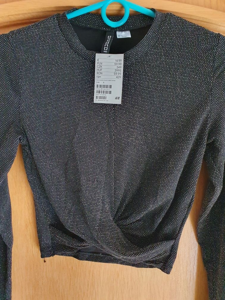 Krótka bluzka H&M S