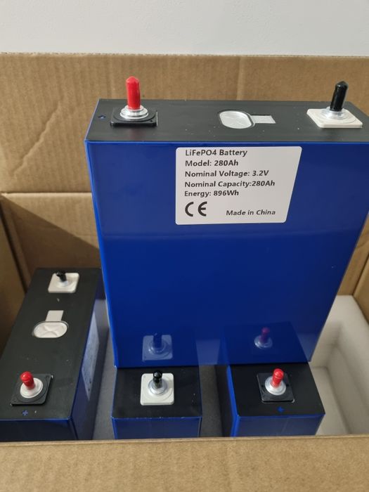 Ogniwo Lifepo4 pojemność 280Ah napięcie 3,2 V