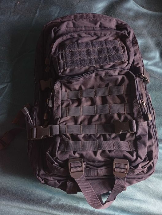 Mochila tática militar azul-marinho