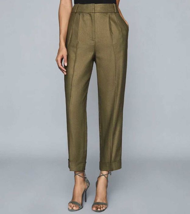 Брюки REISS із льоном