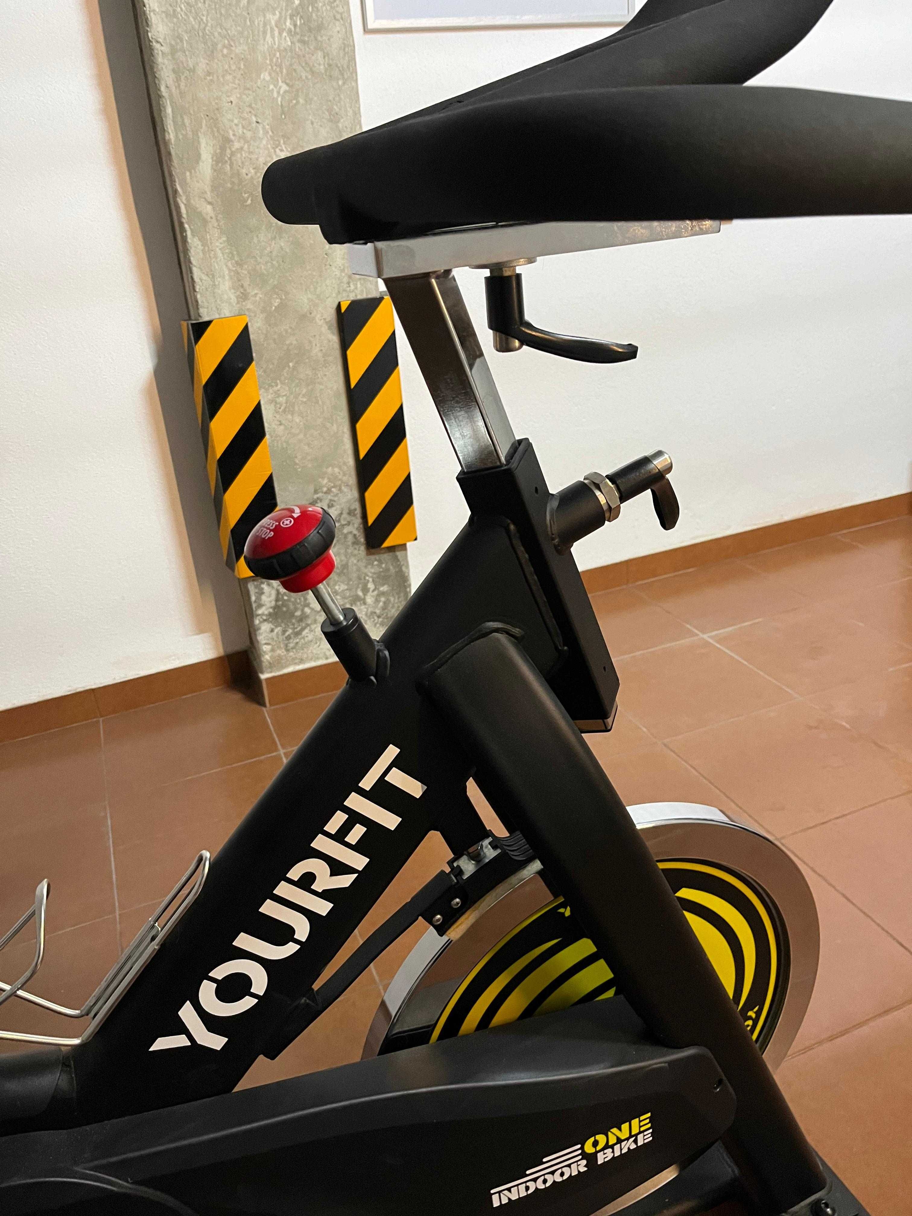 Bicicleta de roda de inércia 20kg - Yourfit One Bike