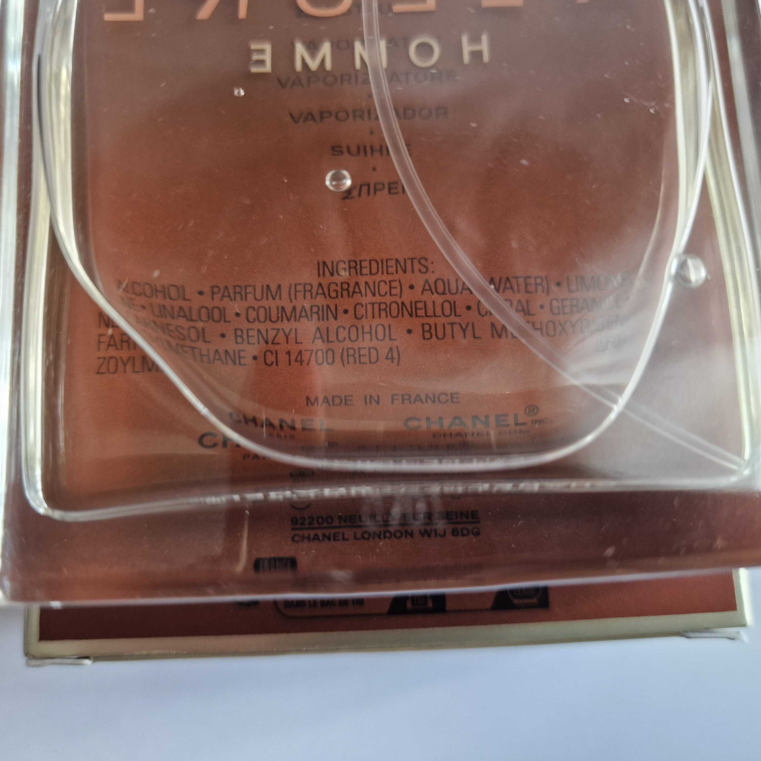 Chanel Allure Homme 100ml edt ubytek