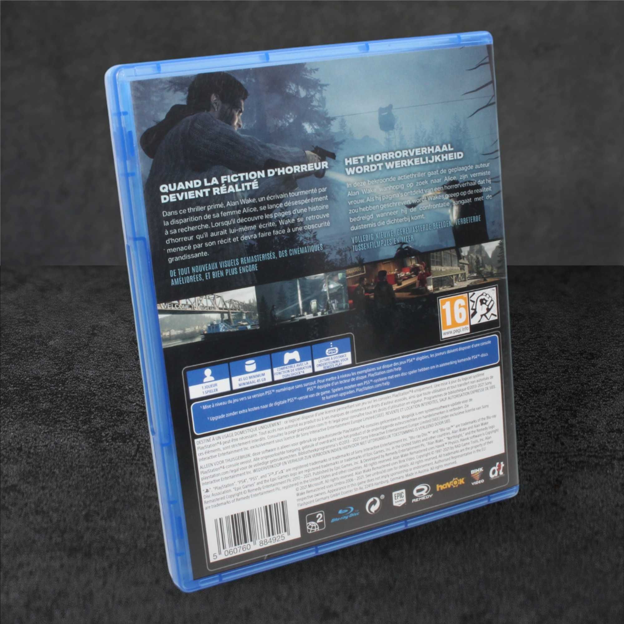 => PL 5/5 Alan Wake Remastered PS4 GameBAZA