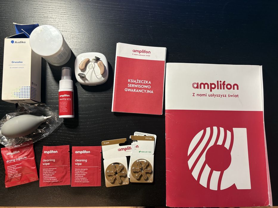 Aparat słuchowy Amplifon- GWARANCJA z ustawieniem urządzenia