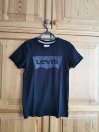 Ciemny T-shirt Levis na dziecko w wieku 12 lat.