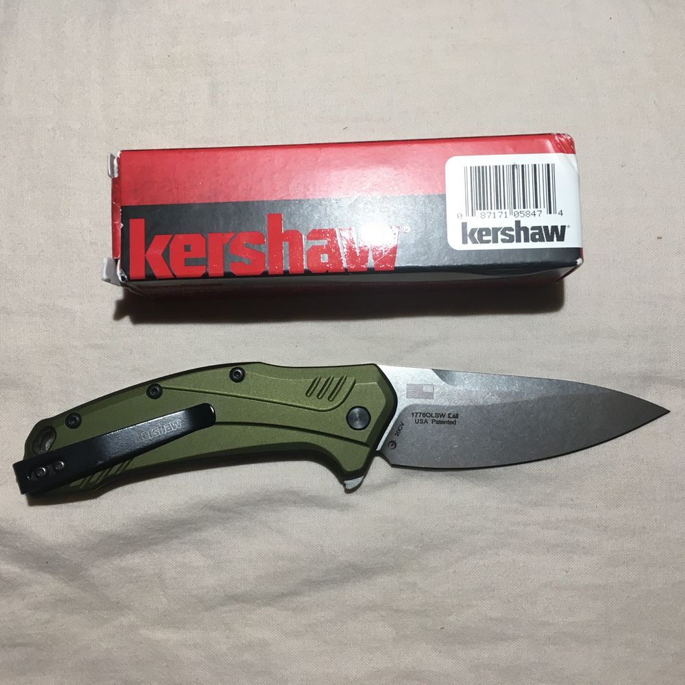 Nóż Kershaw Link CPM 20CV  Olive