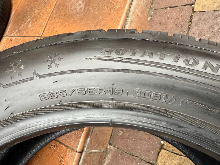 235-55 R19 105V Dunlop Winter Sport 5 SUV 2024 розпаровка 1шт