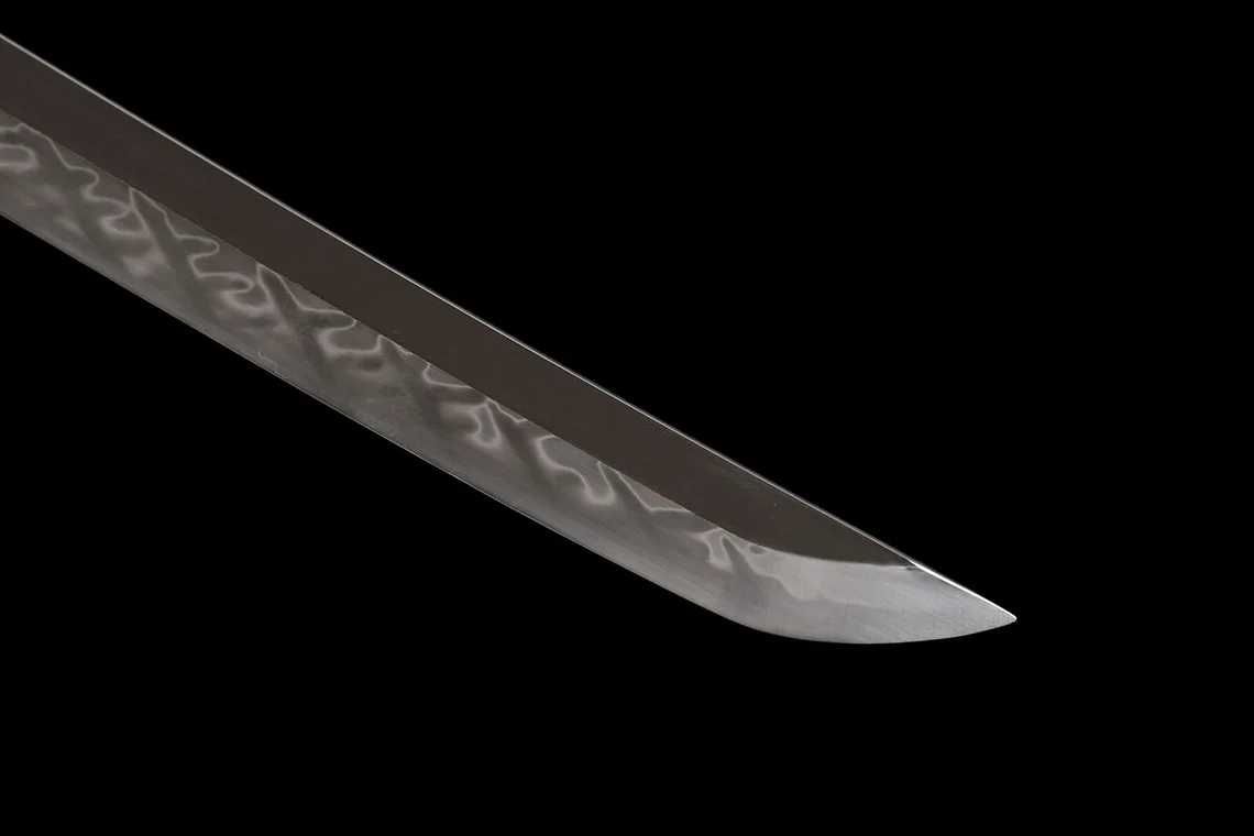 RĘKODZIEŁO - Miecz japoński samurajski Katana stal T10 szabla HAMON