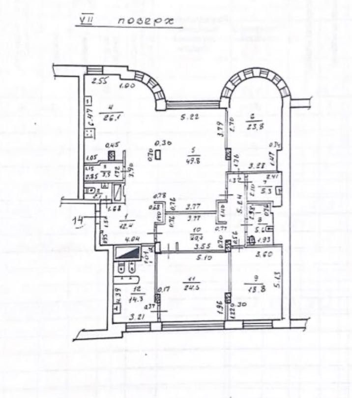 Продам 4к квартиру ул. Старокозацкая 54 (ЖК Парковый)