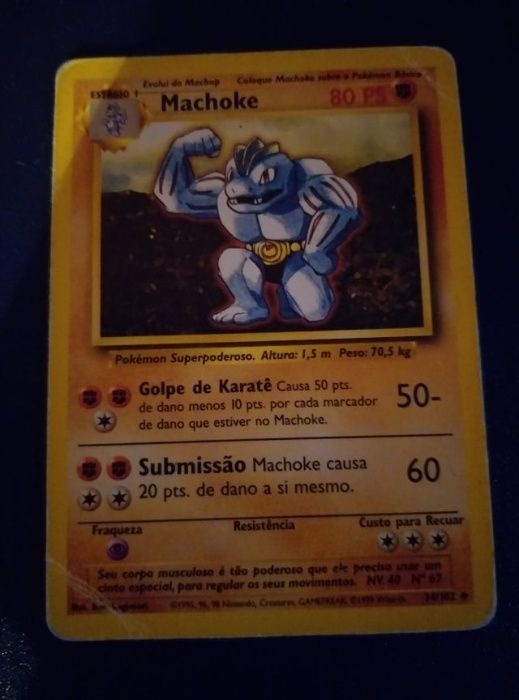 Pokemon Card - Machoke 80 PS