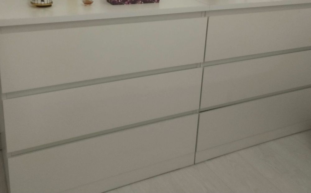 2 cómodas ikeia 3 gavetas