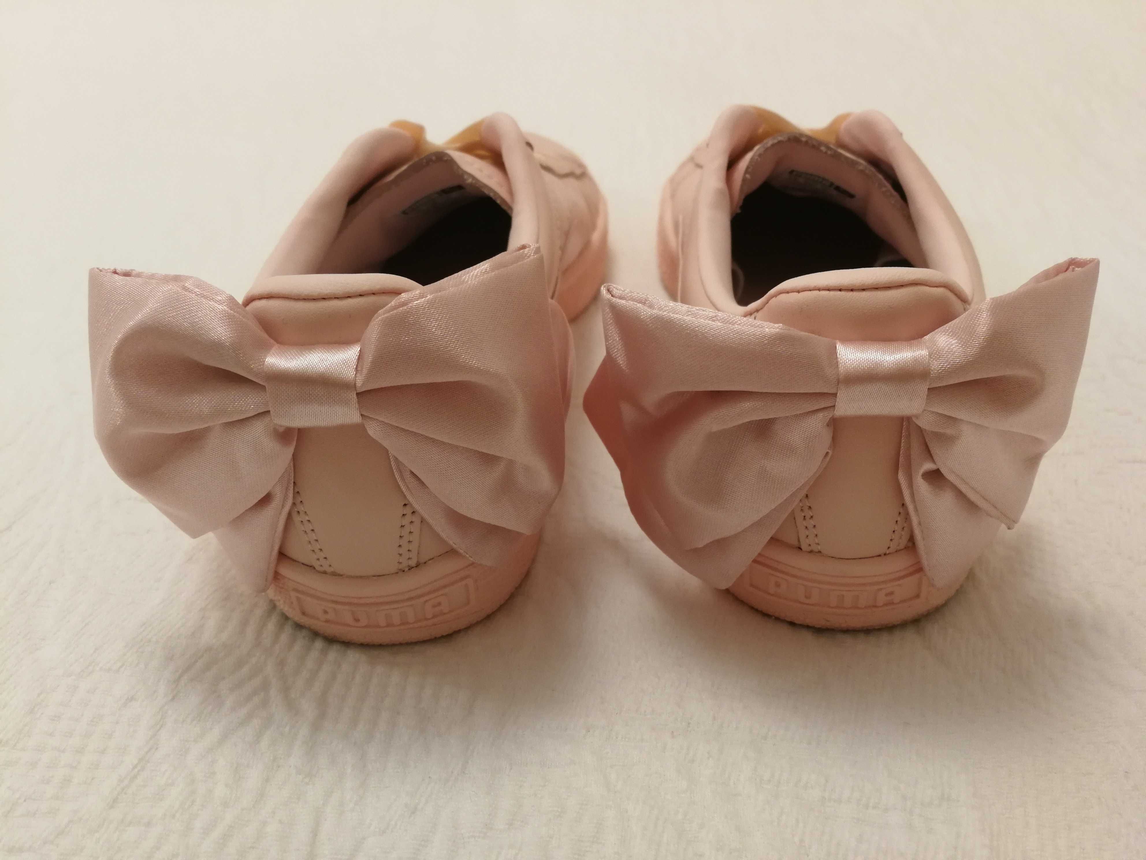 Ténis Puma Basket Bow rosa 36