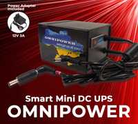 АКЦИЯ 19200mAh UPS DC UPS ."Omnipower" бесперебойник для роутеру та ме