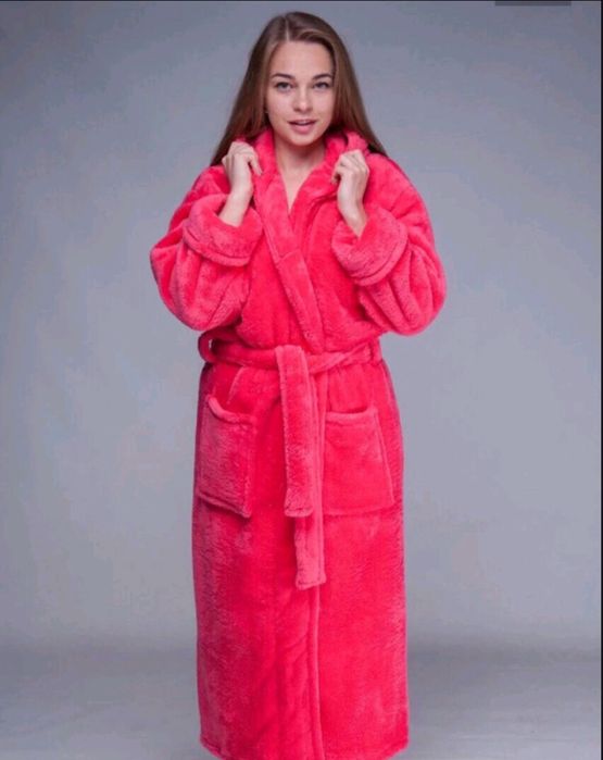 Жіночий махровий халат