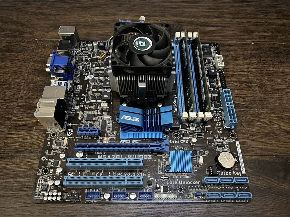 Эксклюзив! Игровой комплект 6 ядер FX 6300/8GB 1600 DDR3 Гарантия!