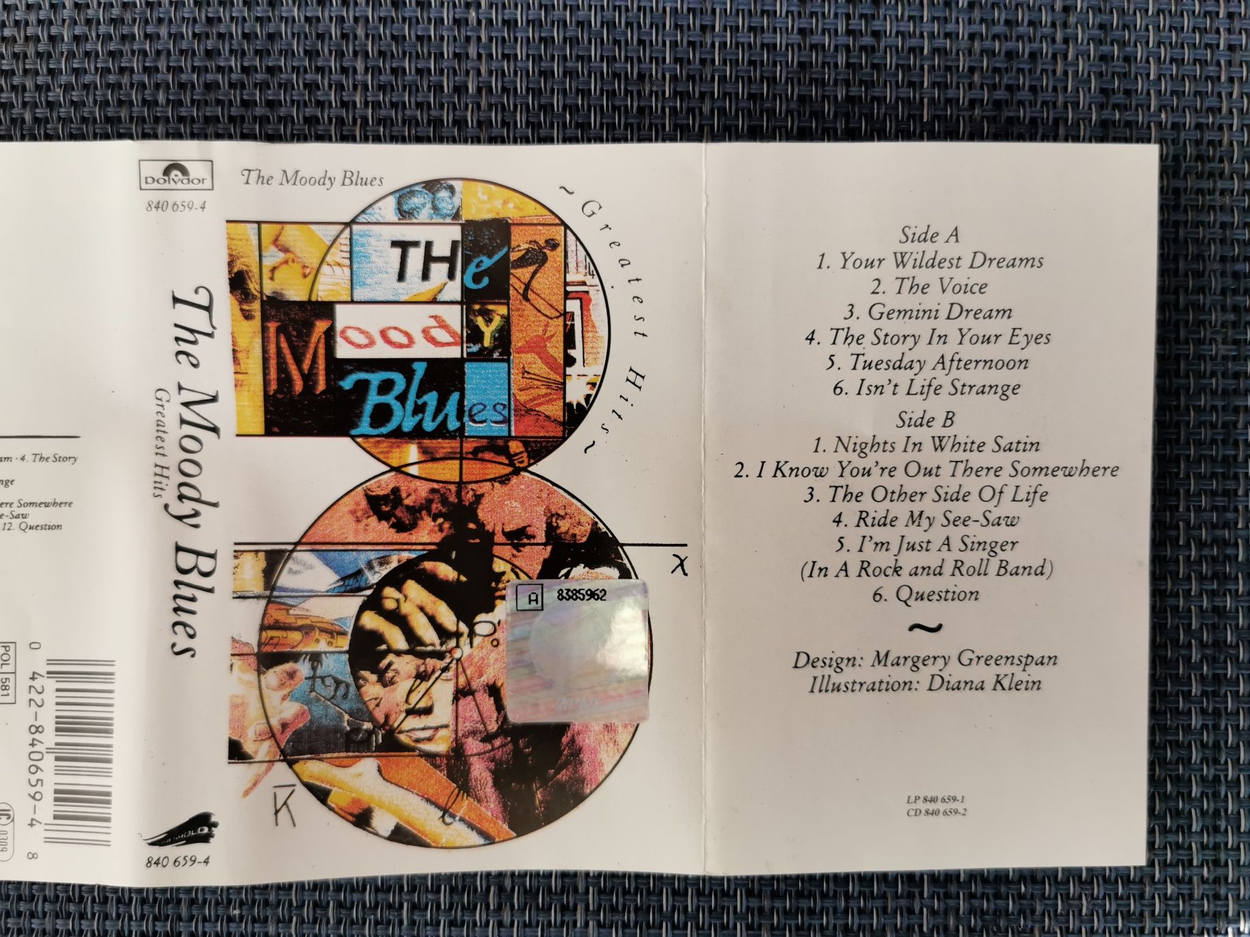 The Moody Blues - "Greatest Hits" - kaseta magnetofonowa