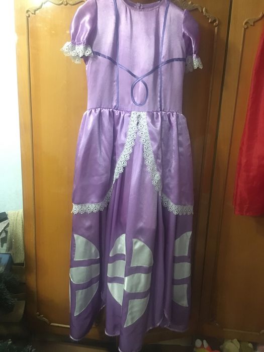 Костюм для аниматора Принцесса София, платье Принцессы Софии