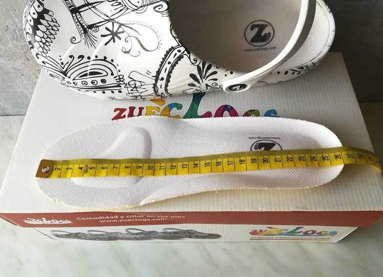 UNIKAT /Crocsy - Klapki / Zueclogs - Hiszpania /NOWE r. 40 - /TANIO